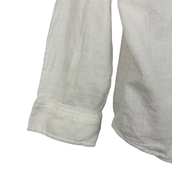 Rails Shirt Men's Extra Large Wyatt Button Down Long Sleeve Pocket White Cotton - Picture 7 of 13